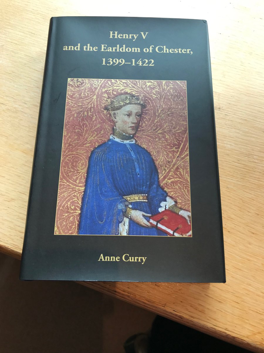 Pleased to announce publication of my book on Henry V and the earldom of Chester (Chetham Society).
Took me back to my very first postgraduate research