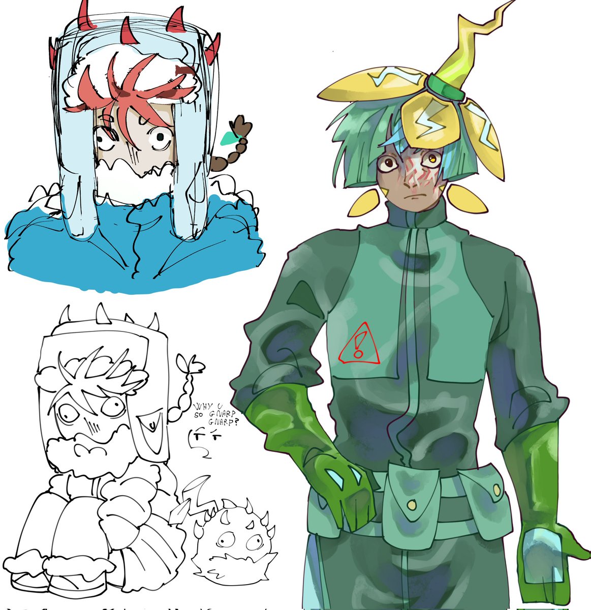 350000lire's tweet image. Winter rambutan sketches and wire gelsemium 
Was i fast? Lol
#pvz #pvz2 #pvz2c #plantsvszombies #plantsvszombiesfanart #pvzfanart #digitalart