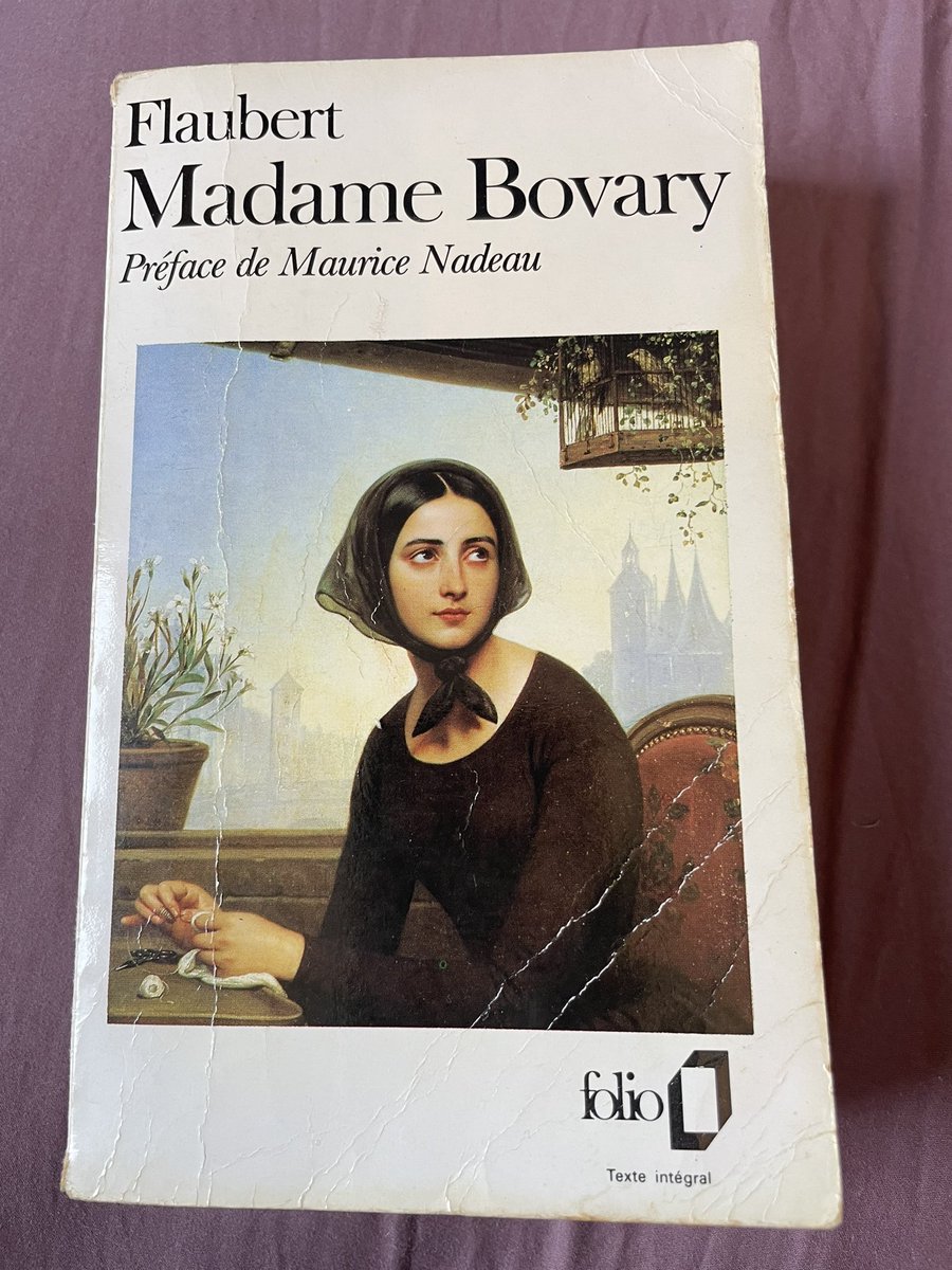 C'est reparti ! Commencé hier soir et une impression de troisième première fois. C'est peut-être cela la définition d'un chef d'œuvre, non? #15ans #30ans #47ans de Bovarysme