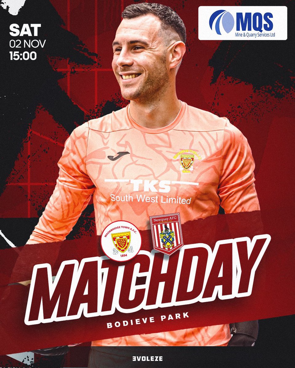 WadebridgeTown's tweet photo. Itβs #MatchDay as the #1stTeam welcome #ThePeppermints
π Home to @newquay_afc
π @swpleague
π
Saturday 02/11/24
π Bodieve Park, PL27 6EA
π 15:00
#utbb #CmonYouBridgers #CompassionateClub #wadebridge
@swpleague @swsportsnews @KJMsport57 @Cornishfootball @evoleze https://t.co/NNMy7dTBJI