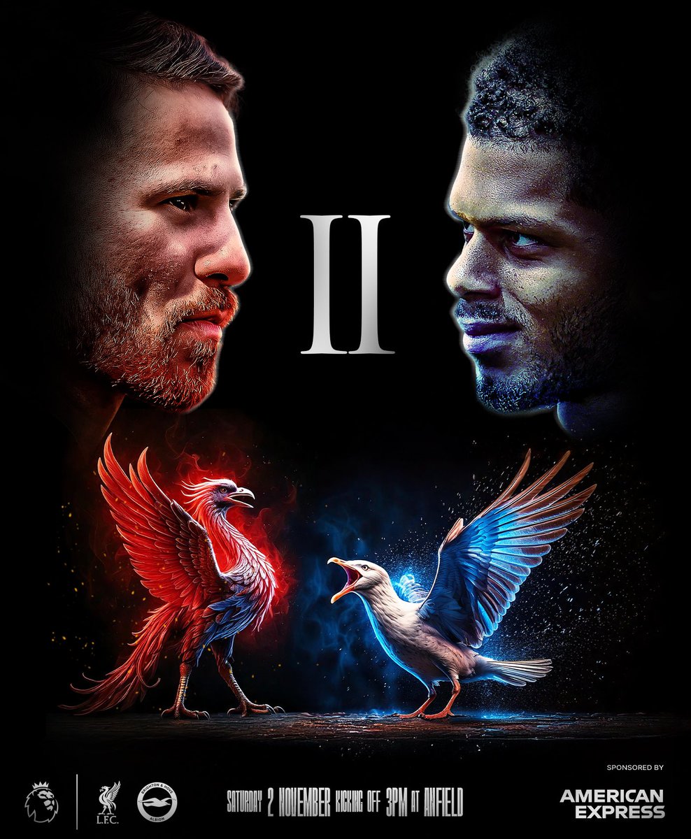 Albion at Anfield. It’s MATCHDAY in the #PL! ✊