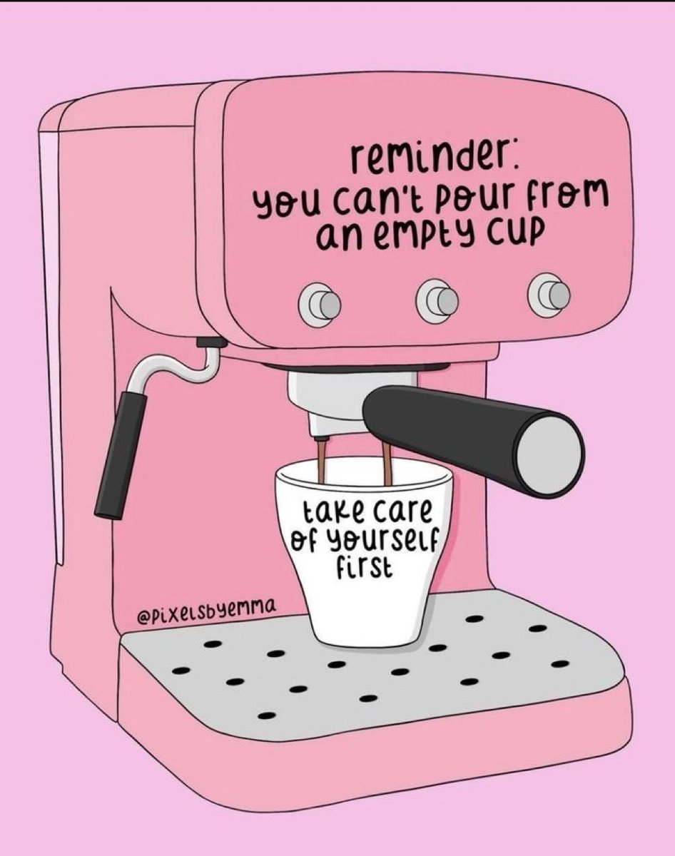 You can't pour from an empty cup ☕️ Make sure to try and prioritise #selfcare this weekend 💜