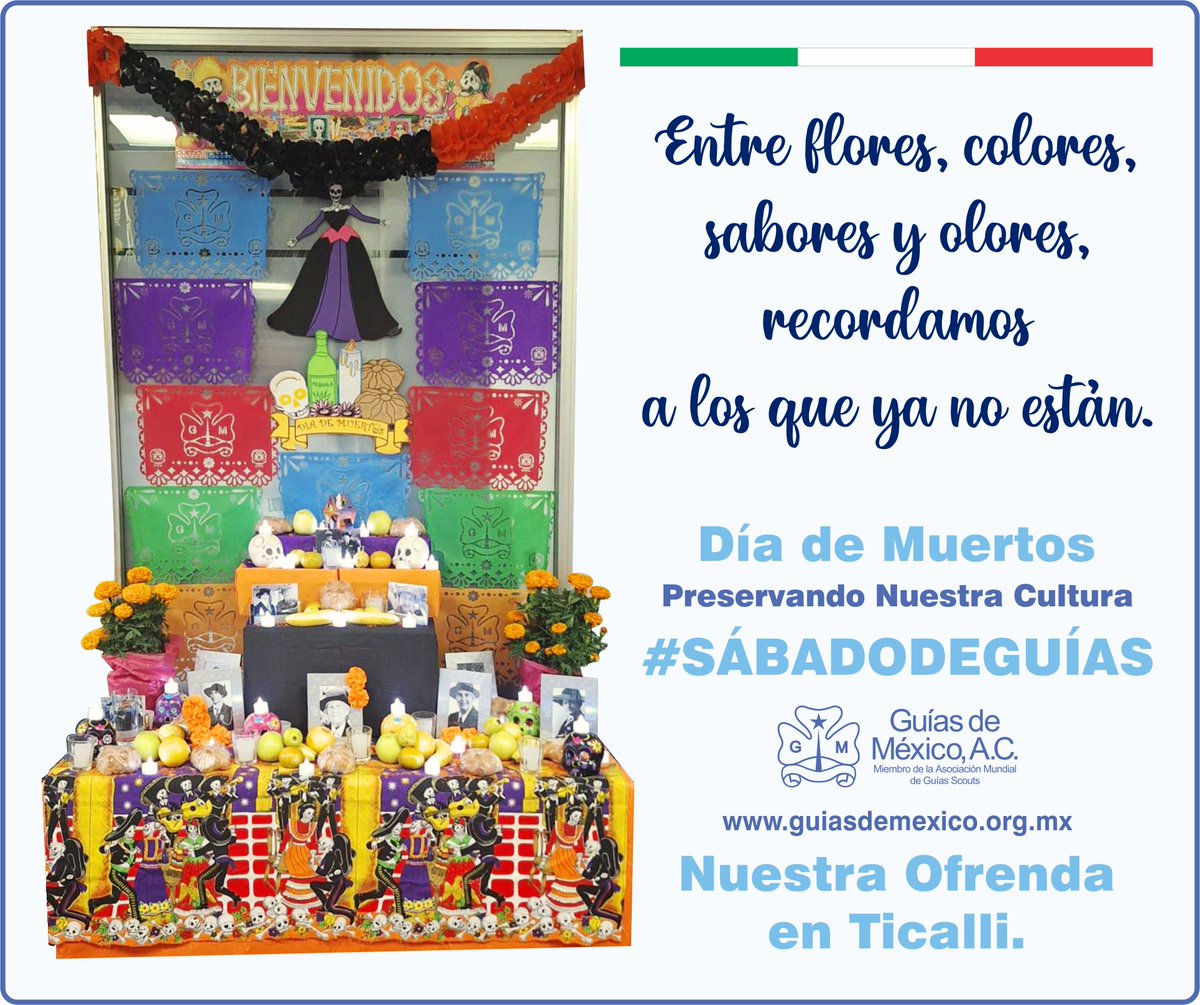 Las fiestas dedicadas a los muertos es una de las tradiciones más importantes de México. Estas festividades están inscritas desde 2008 en la Lista Representativa del Patrimonio Cultural Inmaterial de la Humanidad. Hoy #SábadodeGuías y es un buen día para conocer nuestra cultura.
