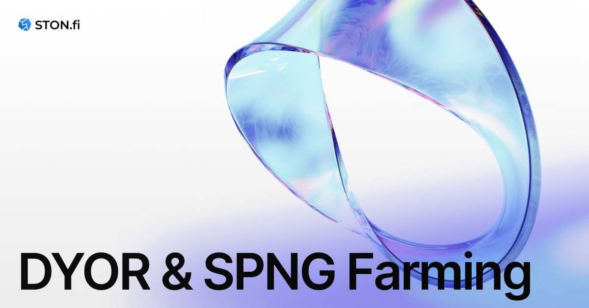 Prospace01's tweet photo. 🗿 New farming opportunities on https://t.co/16LvbjBxC8! 🗿
🔹 TON/DYOR - $10K rewards, 14-day lock-up, ends Nov 25
🔹 SPNG/TON - 18M SPNG (~$2K) rewards, 30-day lock-up, ends Dec 1
Don’t miss out! Start farming today 👉 #STONfi #DYOR #SPNG https://t.co/pLWYG4wvKY