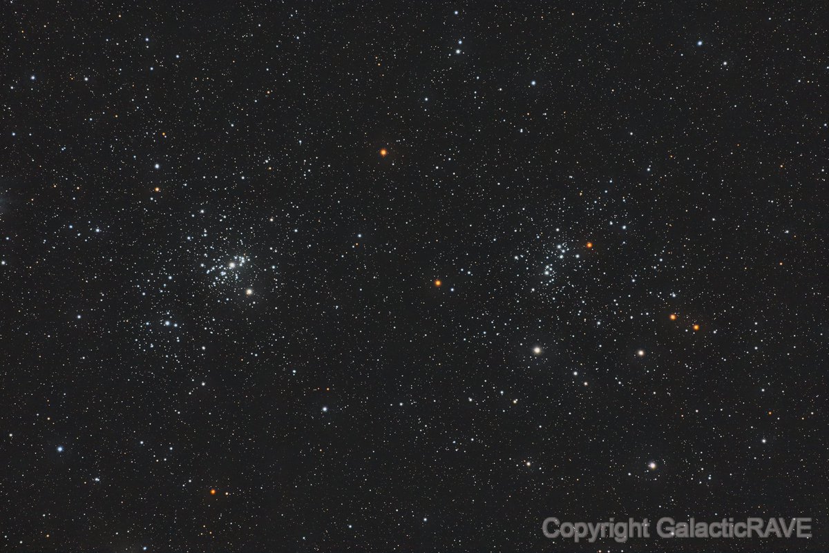 h &amp; chi Persei (other than the obvious M31 and M42) were among the first deep sky objects I targeted as a high school student long time ago.... Always nice to come back! astrobin.com/ndig6y🔭#astrophotography 🔭📷