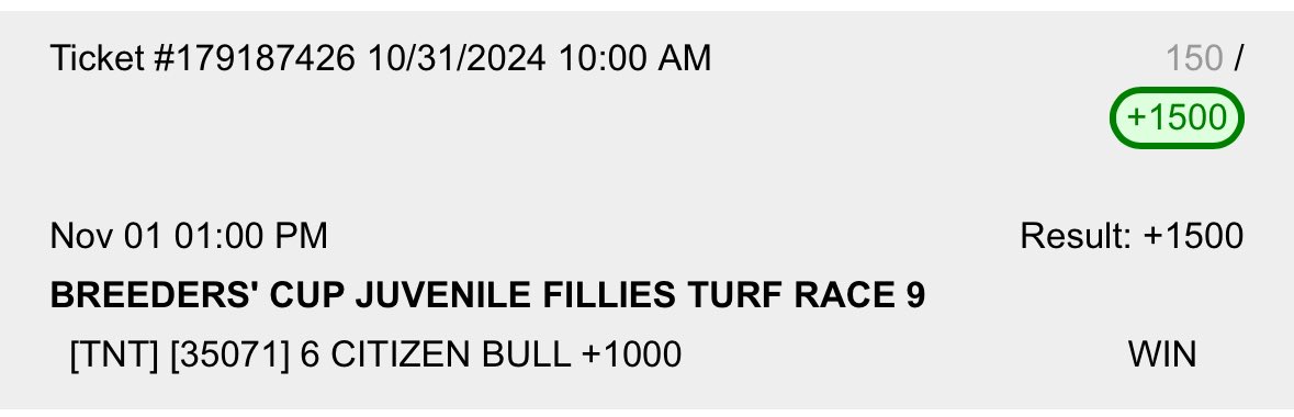 JustinSchneese's tweet image. The boys were firing on all cylinders yesterday. #TWI #BreedersCup and the team play hit! #GeorigaState