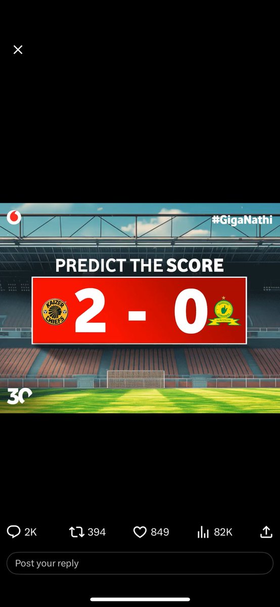 iam_busani's tweet photo. @Vodacom @KaizerChiefs @Vodacom 
#GigaNathi https://t.co/muwjTmx0wt