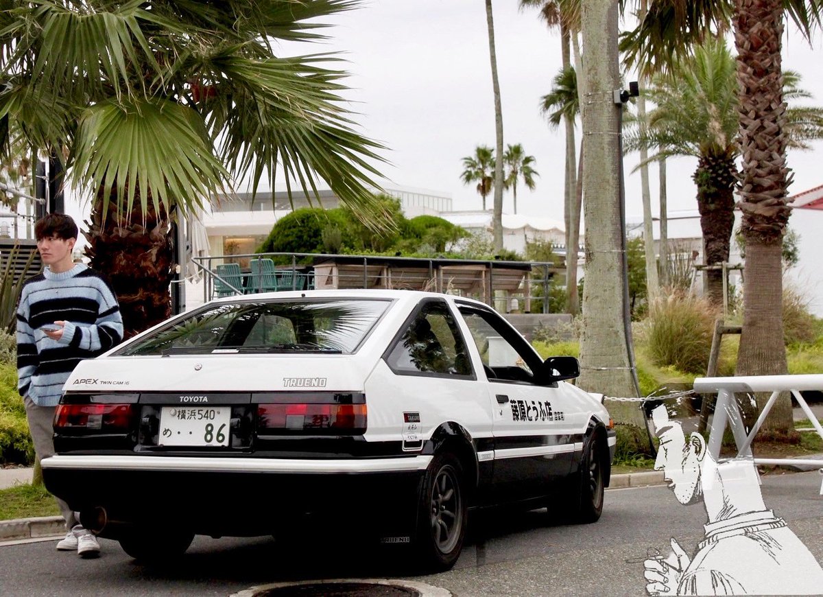keisuke_ae86's tweet photo. 一万一千回転まできっちり回せ🚬
#頭文字d #ae86 #藤原とうふ店 https://t.co/wUmvWzNv39
