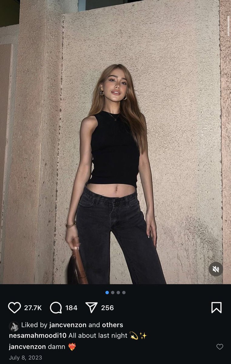 notnatnicha's tweet photo. how #nesalotte started:

charlotte having a crush on nesa since 2022. she’s been liking and commenting on her ig posts <333 imagine having a crush and you’re just admiring her from afar for 2 years and now they’re talking to each other alr 😭😭

#jancvenzon #nesamahmoodi https://t.co/L5rqGwCMqX