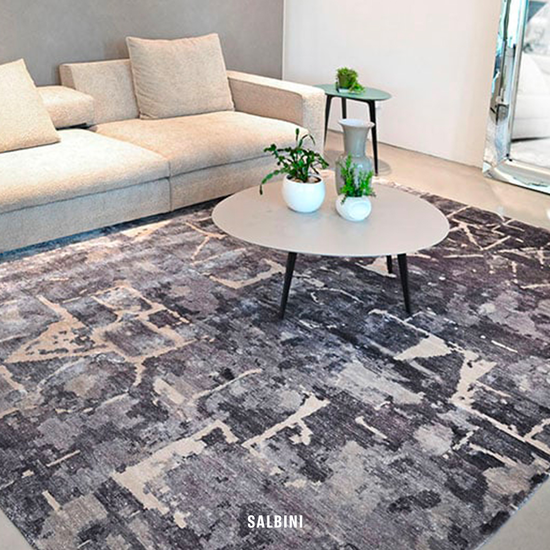 ✨ NIKA by <a href="/SartoriRugs/">Sartori rugs</a>: Elevate your space with handcrafted luxury. Made from bamboo fibres 🎋 &amp; designed with abstract modern tones, each #rug is a work of art that blends tradition with #elegance. 🖤 

#Salbini #DesignWorldwide #Sartori #italiandesign #luxurydecor