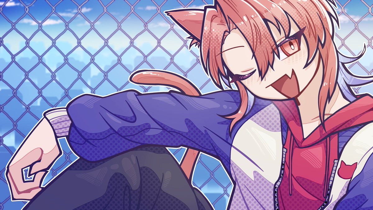 t_tcats's tweet photo. かたつむり (@katatsusan)　様に素敵なイラストを描いてもらいました！！ありがとうございます！！
I like it!!!!!!!!!!!!!!!!!!!!!!

人間に近づけた...！感謝...！ https://t.co/mmUap3S5Q8