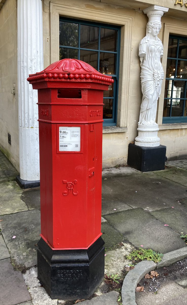 BeckyCMD (@becky_cmd) on Twitter photo One of Cheltenham’s eight Penfold pillar boxes still in use. Missing its acanthus bud finial and aperture flap, but nicely placed next to a caryatid. #postboxsaturday <a href="/letterappsoc/">Handwritten Letter</a> One of Cheltenham’s eight Penfold pillar boxes still in use. Missing its acanthus bud finial and aperture flap, but nicely placed next to a caryatid. #postboxsaturday <a href="/letterappsoc/">Handwritten Letter</a>