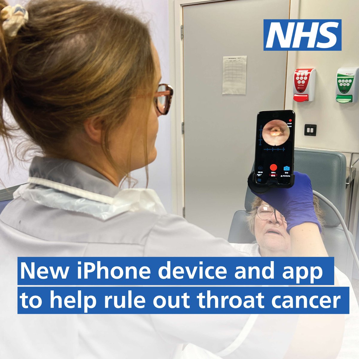 Thousands of people could receive the all-clear for suspected throat cancer faster, thanks to an iPhone device and app being piloted in the NHS. The device and app capture live video of the throat, allowing consultants to rapidly detect traces of cancer.

england.nhs.uk/2024/11/new-ip…