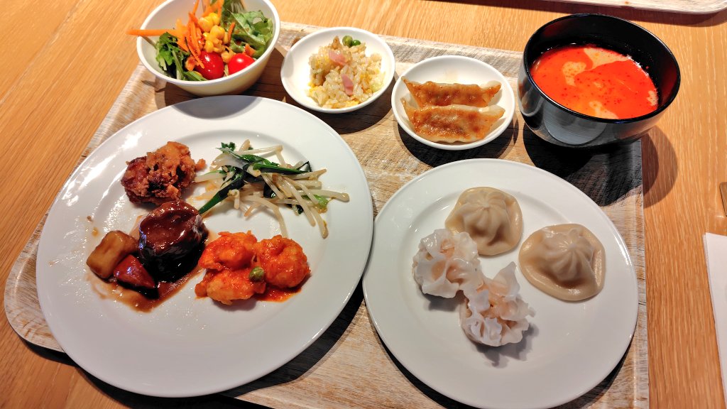 kayoi13's tweet image. 久しぶりにFOURPOINTSランチ🍴☕🎶　ギリギリ中華フェアに間に合った😁👌🎶

次は肉フェスティバルとか言ってた😀🎶　狙いは年始あたりかなぁ😆⬆️

#セントレアランチ
#FOURPOINTS