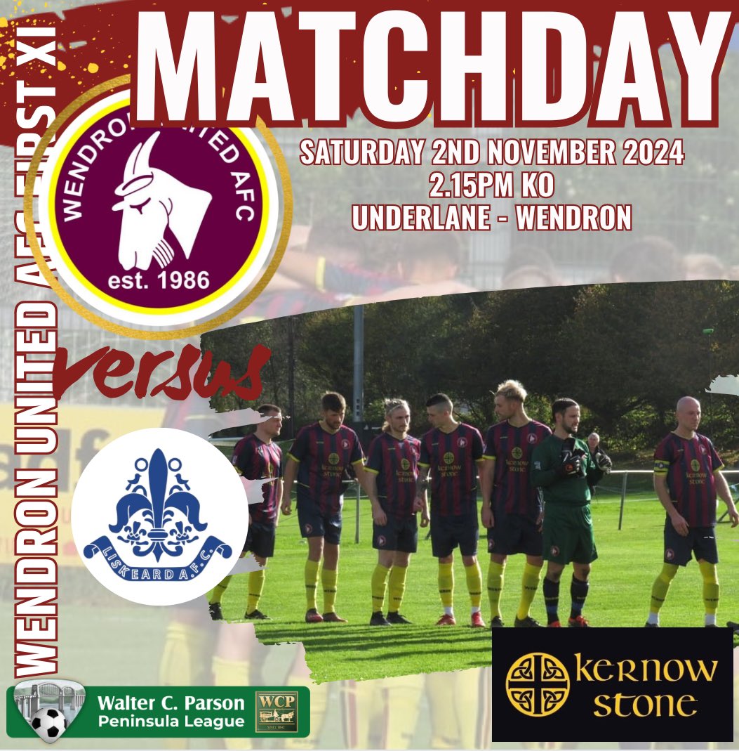 𝗠𝗮𝘁𝗰𝗵𝗱𝗮𝘆 
We are back in action today as we host <a href="/LiskeardAthlet1/">Liskeard Athletic</a> in the <a href="/swpleague/">WALTER C. PARSON PENINSULA LEAGUE</a>. 
The away side are top of the league, whilst we look to keep the pressure on. 
Please note the kick off time of 2.15pm 

<a href="/Cornishfootball/">Dave Deacon</a> 
<a href="/swsportsnews/">South West Sports News</a> 
<a href="/NonLeagueFix/">NonLeagueFixtures</a> 
<a href="/NonLeagueHQ1/">NonLeagueHQ</a>