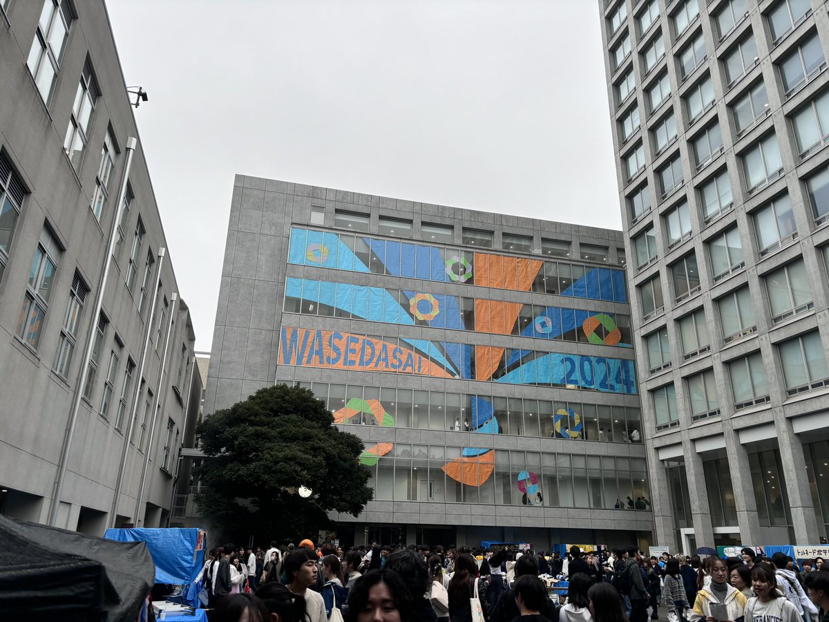 Sakuramoe__'s tweet photo. 早稲田祭　Day1 https://t.co/5k9HdY8Lee