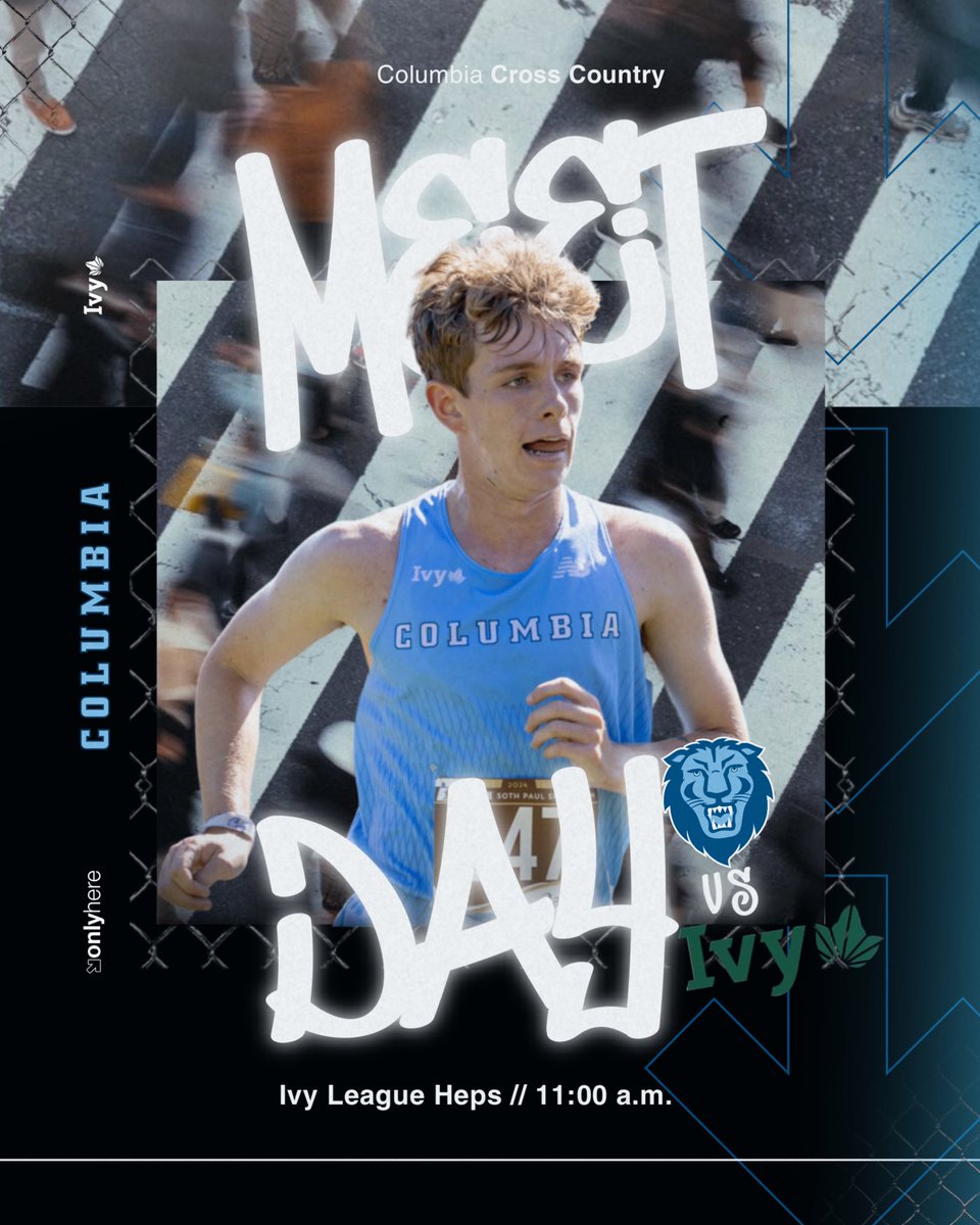Time for Cross Country Ivy League Championships! #MEETDAY 🍃🍃🍃

#RoarLionRoar