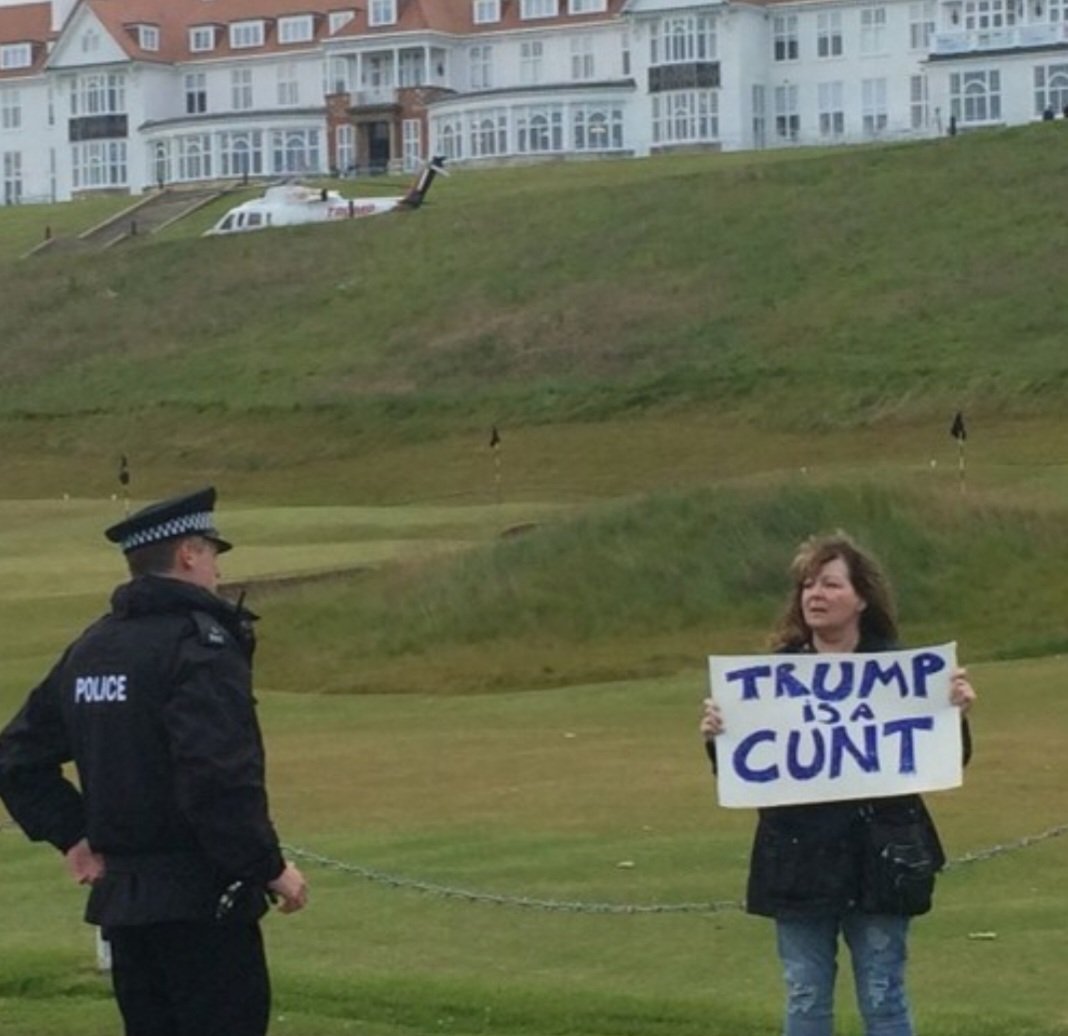 Julie74656's tweet photo. Let's get this trending @JaneyGodley #trumpisacunt #janeygodley #godblessyoujaney https://t.co/bSYKOBwj2I