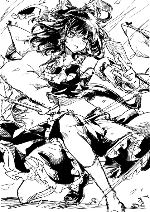 キレ霊夢 #東方Project 