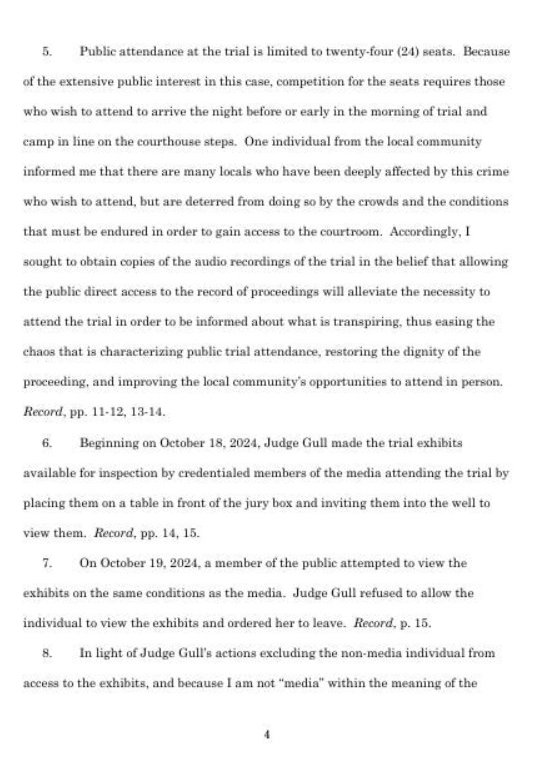 MattBlacInc's tweet image. DAY 1⃣4⃣ THREAD | THE TRIAL OF &apos;SUSPECTED&apos; DOUBLE MURDERER Richard Matthew Allen.    
STATE OF INDIANA vs. #RichardAllen #Delphi        

Case | 08C01-2210-MR-000001   
  
#AllEyesOnDelphi #AbbyWilliams and #LibbyGerman were found murdered near to the #MononHighBridge in Delphi…
