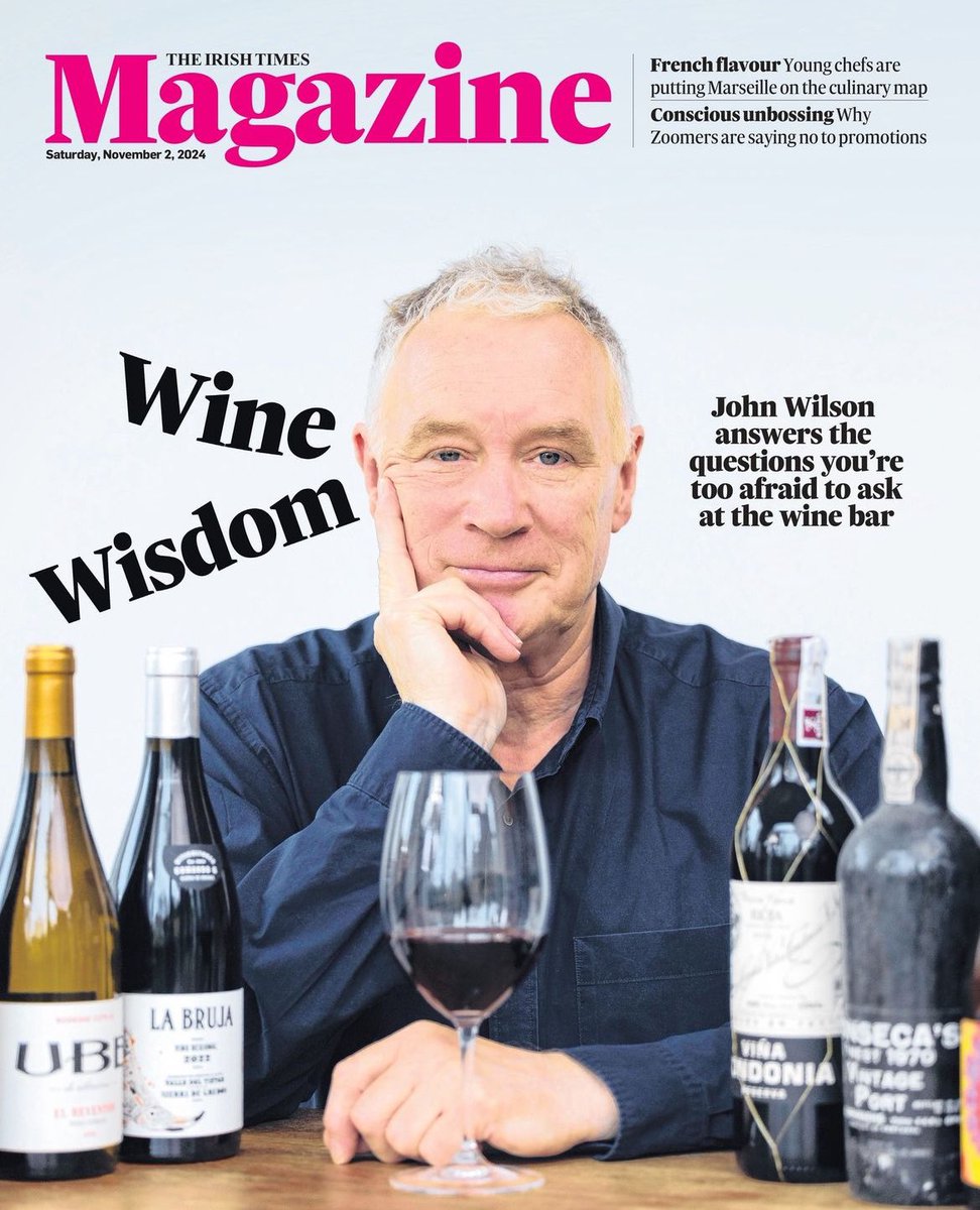 In this weekend’s <a href="/IrishTimes/">The Irish Times</a> Magazine, <a href="/Wilsononwine/">John Wilson</a> answers your top wine questions, <a href="/rosielanners/">Róisín Lanigan</a> on Gen Z in the workplace, <a href="/MaiaDunphy/">Maïa Dunphy</a> on how to approach the church in the modern age, plus <a href="/SeanMoncrieff/">SeánMoncrieff</a> <a href="/AkaPaulHoward/">Paul Howard</a> @roemcdermott <a href="/CorinaHardgrave/">Corinna Hardgrave</a> <a href="/conor_pope/">Conor Pope</a> &amp; more😊🗞️🏃‍♀️
