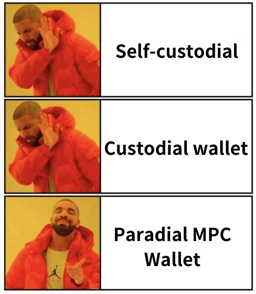 paradial_wallet's tweet photo. 🔥Ready to experience the power of Paradial’s MPC wallet?
Give it a try and unlock seamless security on the go!
#Paradial #RadarHackathon #Solana https://t.co/cCQeLvgfn0