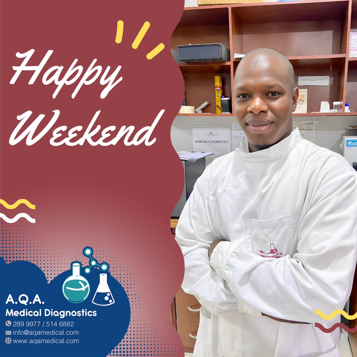 Time to relax and recharge❗️We’ve had a fantastic week of progress and teamwork. As we enjoy our weekend, let’s gear up for an exciting week ahead.

#AqaCares
#WeekendVibes 
#Aqa