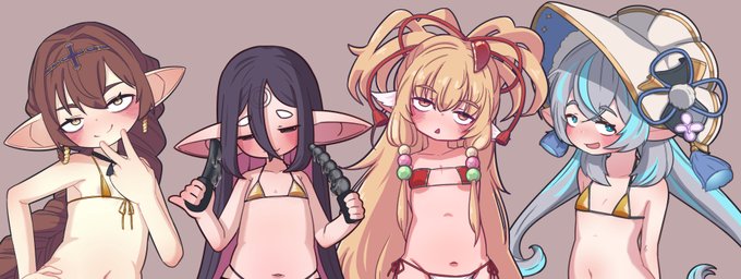 4人も描いてえらいね 