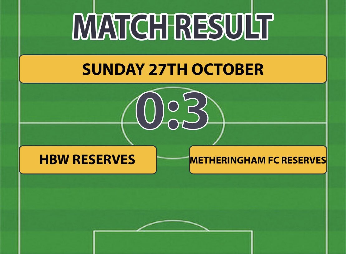 HBW United Reserves tweet media