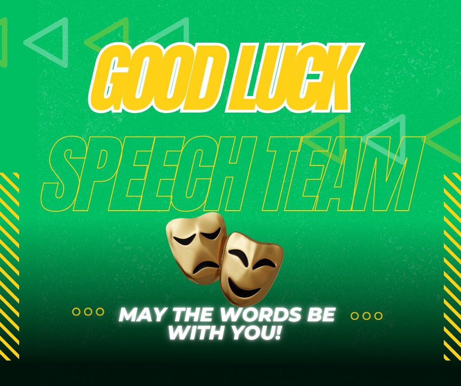 rcms_speech's tweet photo. Headed out to our first tournament of the season! We’ve got 23 kiddos competing today, for 13 of them it’s their first tournament ever! https://t.co/XjEpCjtio3