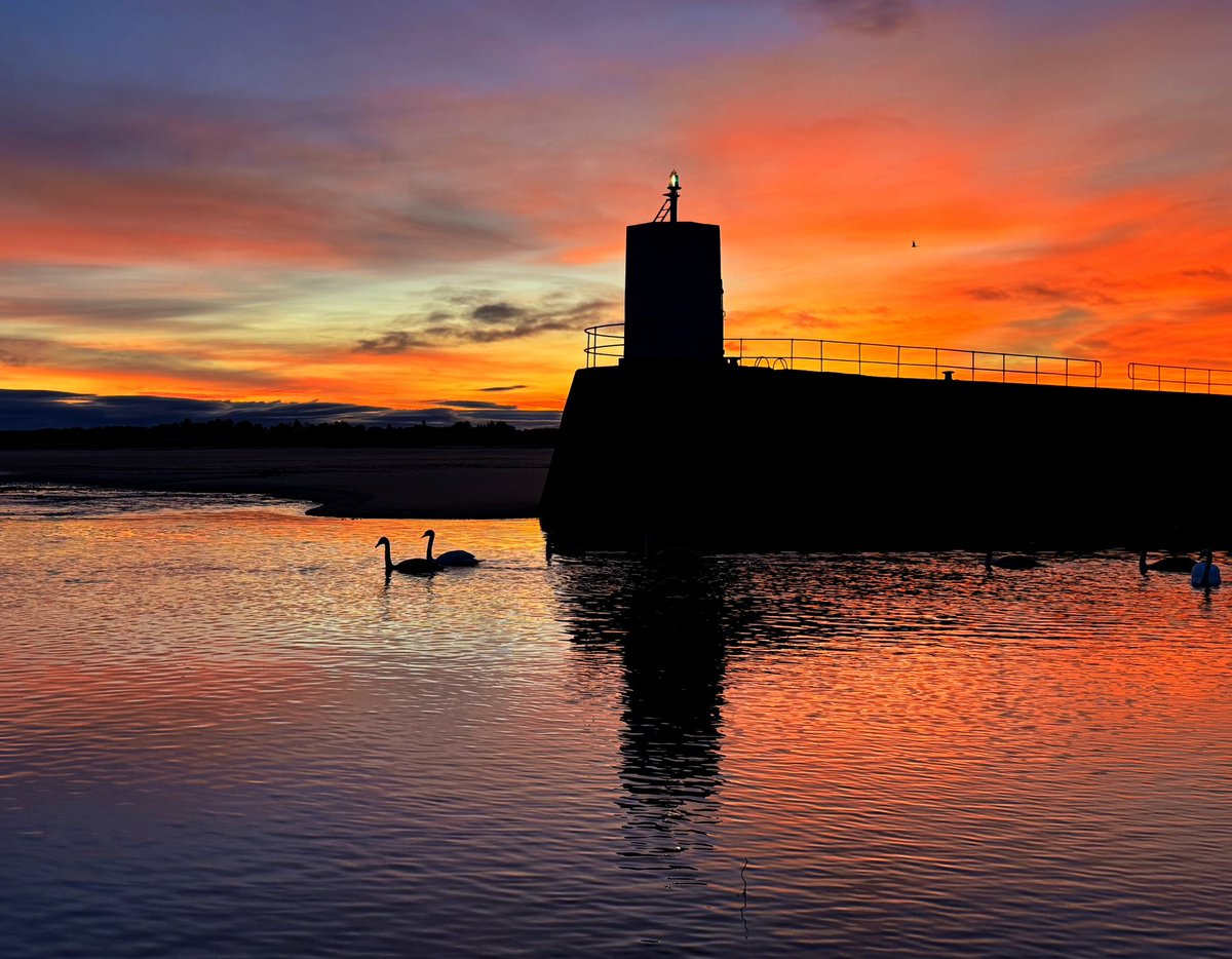 Saturday mornings sunrise 😎