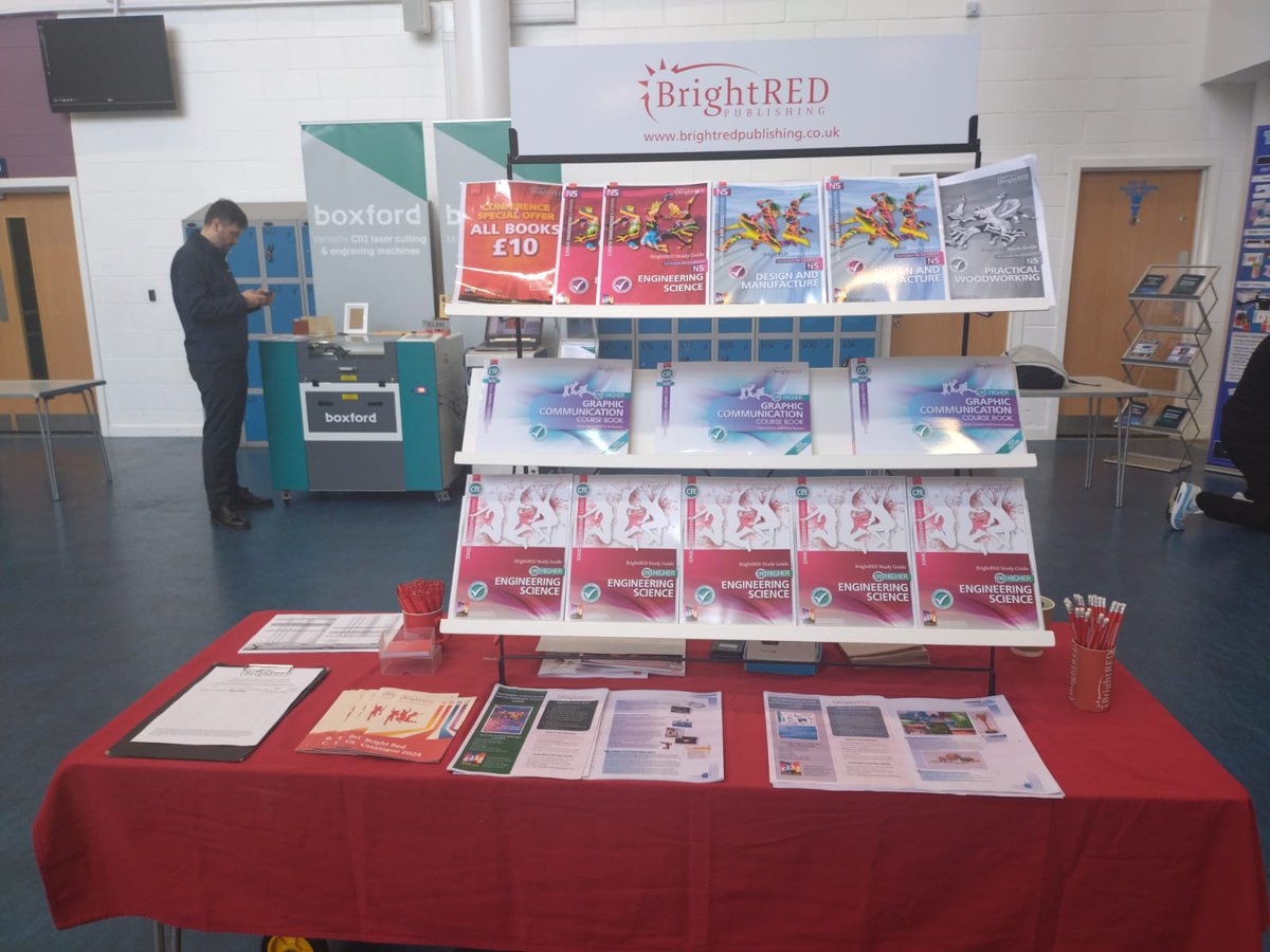 BrightRed Publishing (@_brightred) on Twitter photo We've got a busy day lined up today with two different conferences for languages and technical studies! 🛠️🌎 Come by and visit our stands at <a href="/Scottish_TTA/">Scottish TTA</a> <a href="/SALTLANGS/">Scottish Association for Language Teaching</a> and take a look at our fab study guides! We've got a busy day lined up today with two different conferences for languages and technical studies! 🛠️🌎 Come by and visit our stands at <a href="/Scottish_TTA/">Scottish TTA</a> <a href="/SALTLANGS/">Scottish Association for Language Teaching</a> and take a look at our fab study guides!