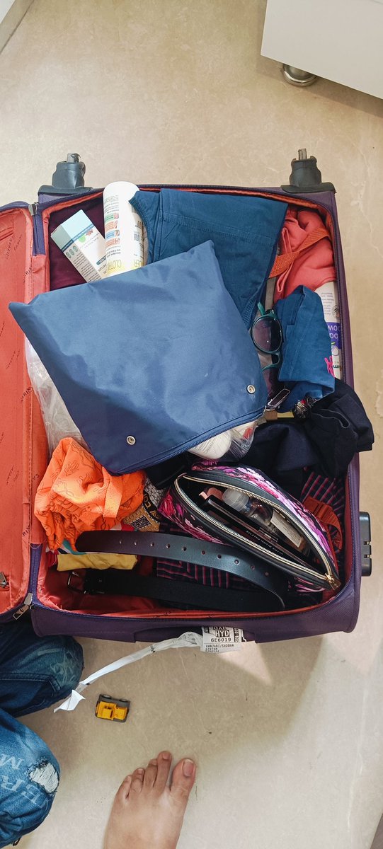 nigamaks's tweet photo. @IndiGo6E my flight was 6E6019, PNR G7678R from Delhi to Hyderabad, to my surprise the tag on the lock was cut and the pouches inside the bag were open, i want to know, is this the way you treat your passengers. @GovtOfIndia_ @aajtak @ABPNews @indiatvnews.
We need answers https://t.co/pLEw18AFsK