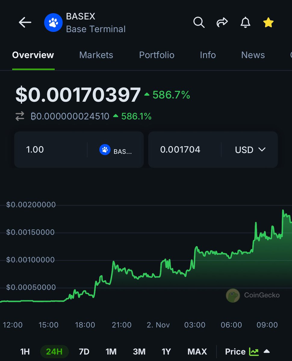 AltcoinView's tweet photo. #BASEX 👀 https://t.co/UpzRxewSSP