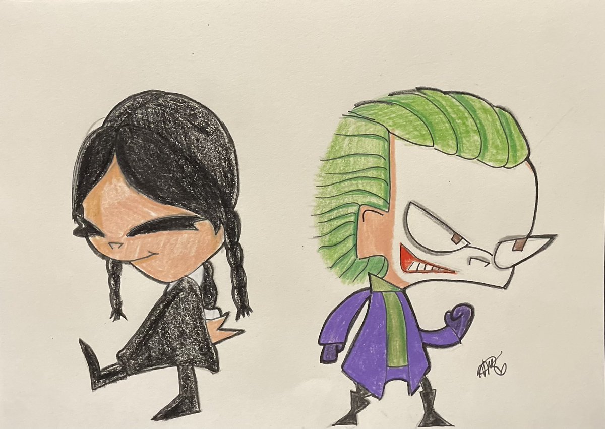 BeautifiedArt's tweet photo. Zim and his friends in their Halloween costumes #NewPost #InvaderZim #sketchbookideas https://t.co/TrTXwkELBe