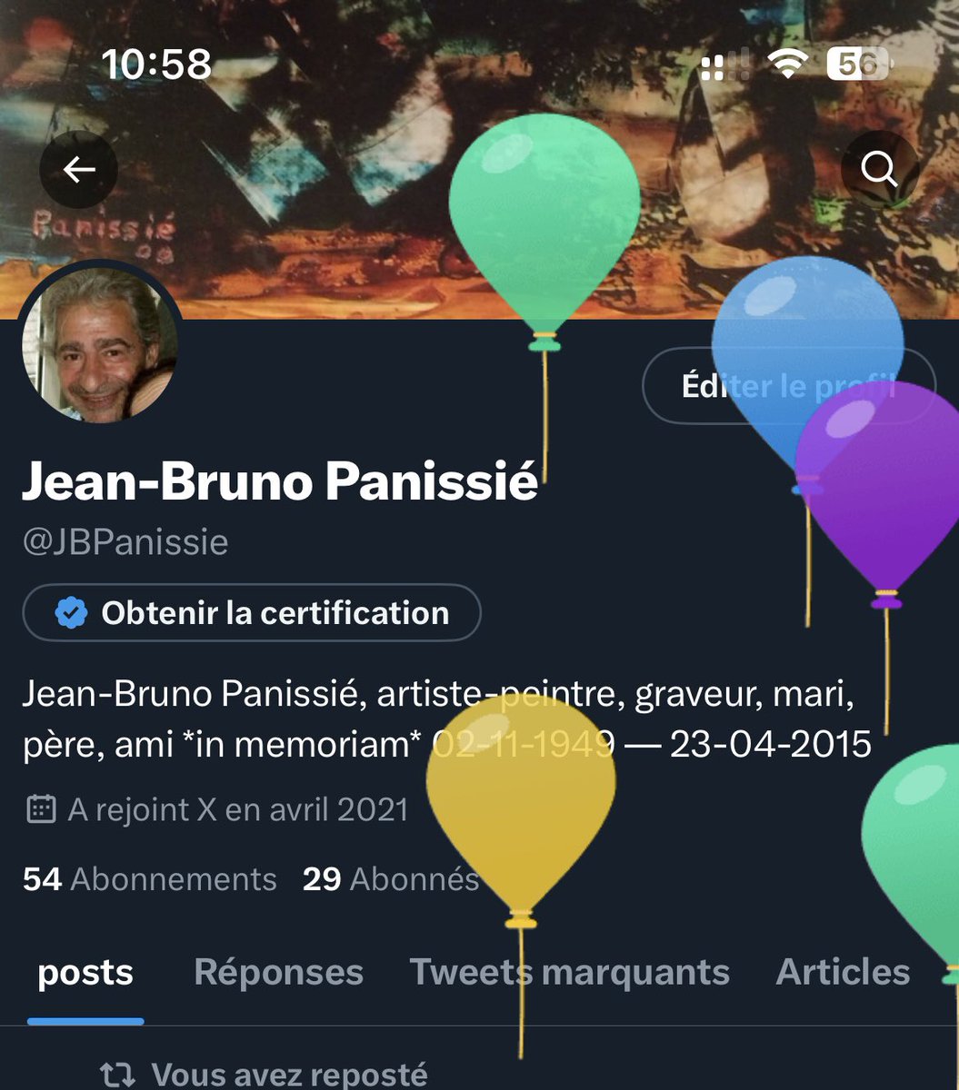 Danae_CP's tweet photo. happy birthday #papa 
Gone almost 10years, dearly missed - never forgotten. 
#RIP @JBPanissie https://t.co/gTSZdyufTP