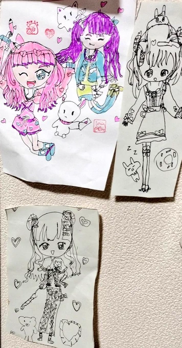 @furuCoby ありがとうございます(笑)今のところ娘の系統は萌え絵っぽい(笑)
負けてられないので、自分も練習頑張ります😂✨️✨️ヒイヒイ💦
ピュアな恋愛感覚が羨ましいっ。コビーさんも毎日お疲れ様です!! 