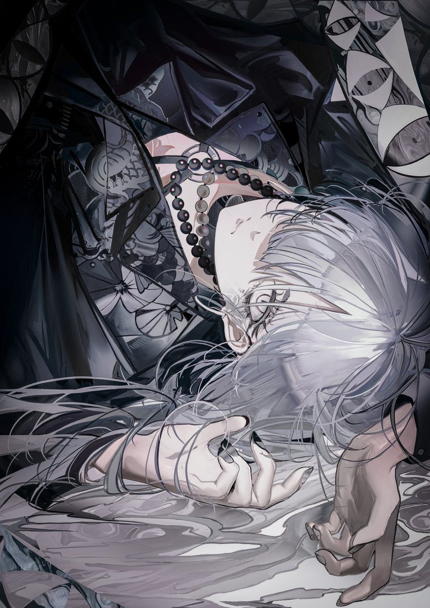 nonsense_eye's tweet image. Eve New Album「Under Blue｣
“音楽を絵にする”・トリビュート企画💎

━━━━━━━━━
『 インソムニア 』
━━━━━━━━━
illust：John Kafka（@john_kafka02） 

◇comment◇…