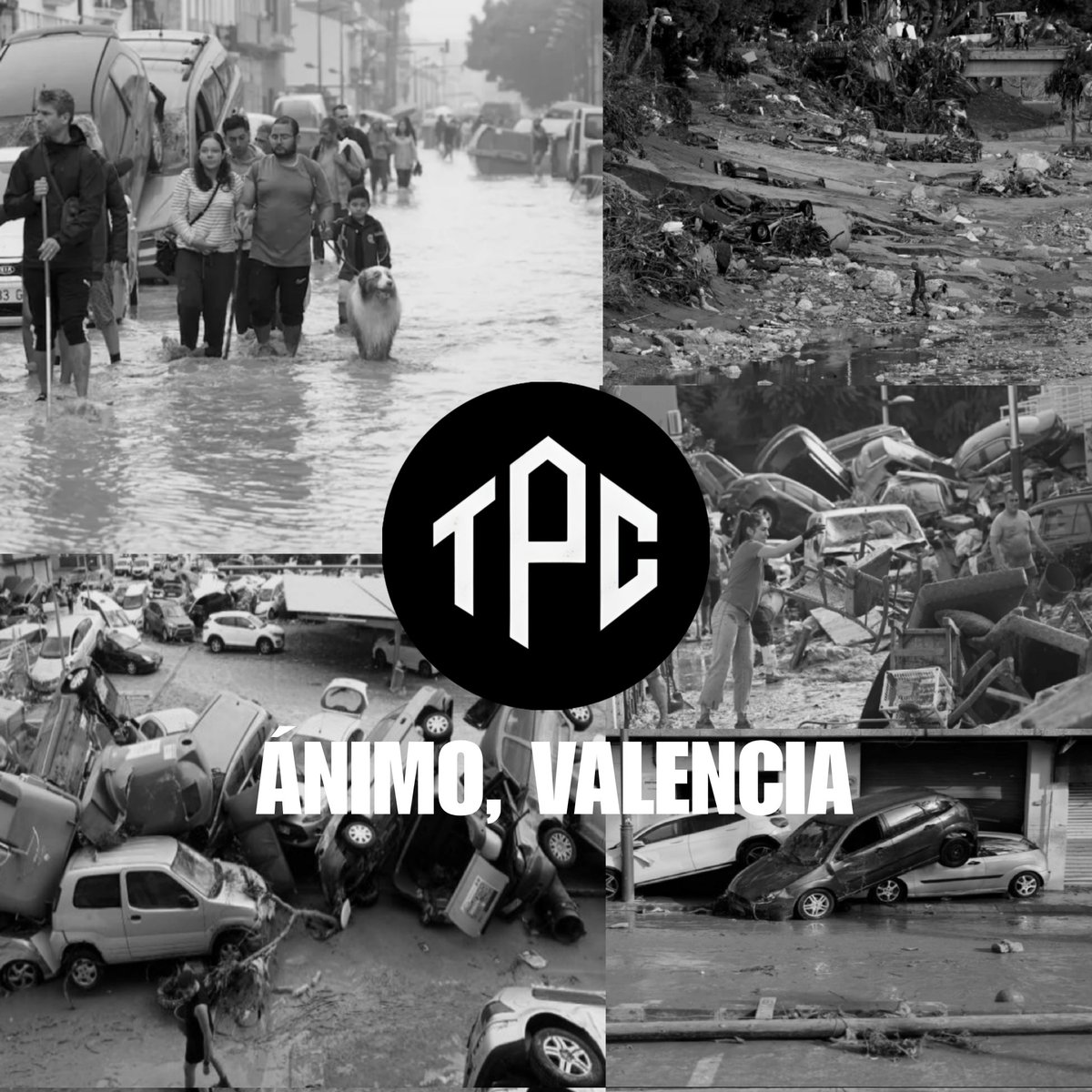 clantpc_'s tweet photo. ÁNIMO, VALENCIA
En estos últimos días, ha ocurrido un desastre natural en nuestro país. Desde la Directiva De Tpc, queremos mostrar nuestro más sincero pésame por todas las familias de las víctimas a causa de la DANA.
#Tpc #GoTpc #DanaEspaña https://t.co/BA4QgK8ZTL