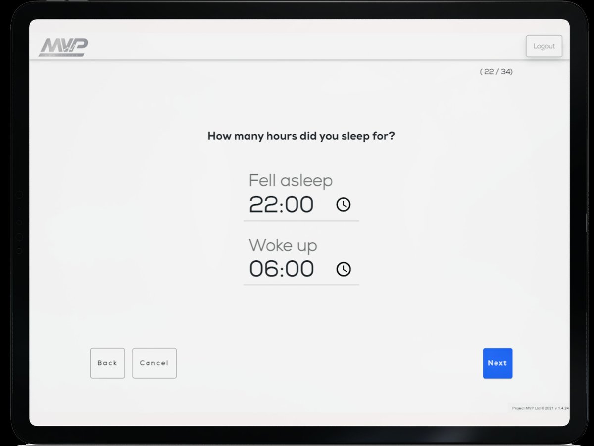 🌙 Sleep &amp; mood are key to an athlete’s resilience. Project MVP tracks physical and mental wellness to help teams maximize performance. #AthleteWellness #Recovery #SportsData