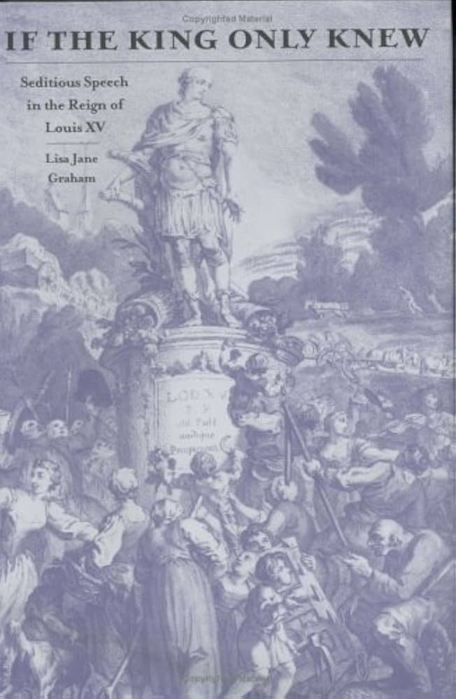 📕Sur la culture politique du XVIIIe siècle:
Lisa Jane Graham, If the King Only Knew: Seditious Speech in the Reign of Louis XV, Charlottesville, University of Virginia Press (<a href="/uvapress/">UVA Press</a>), 2000.
Un compte rendu de Vincent Denis (<a href="/DenisVi04434346/">Vincent Denis</a>) à lire 👉
cambridge.org/core/journals/…