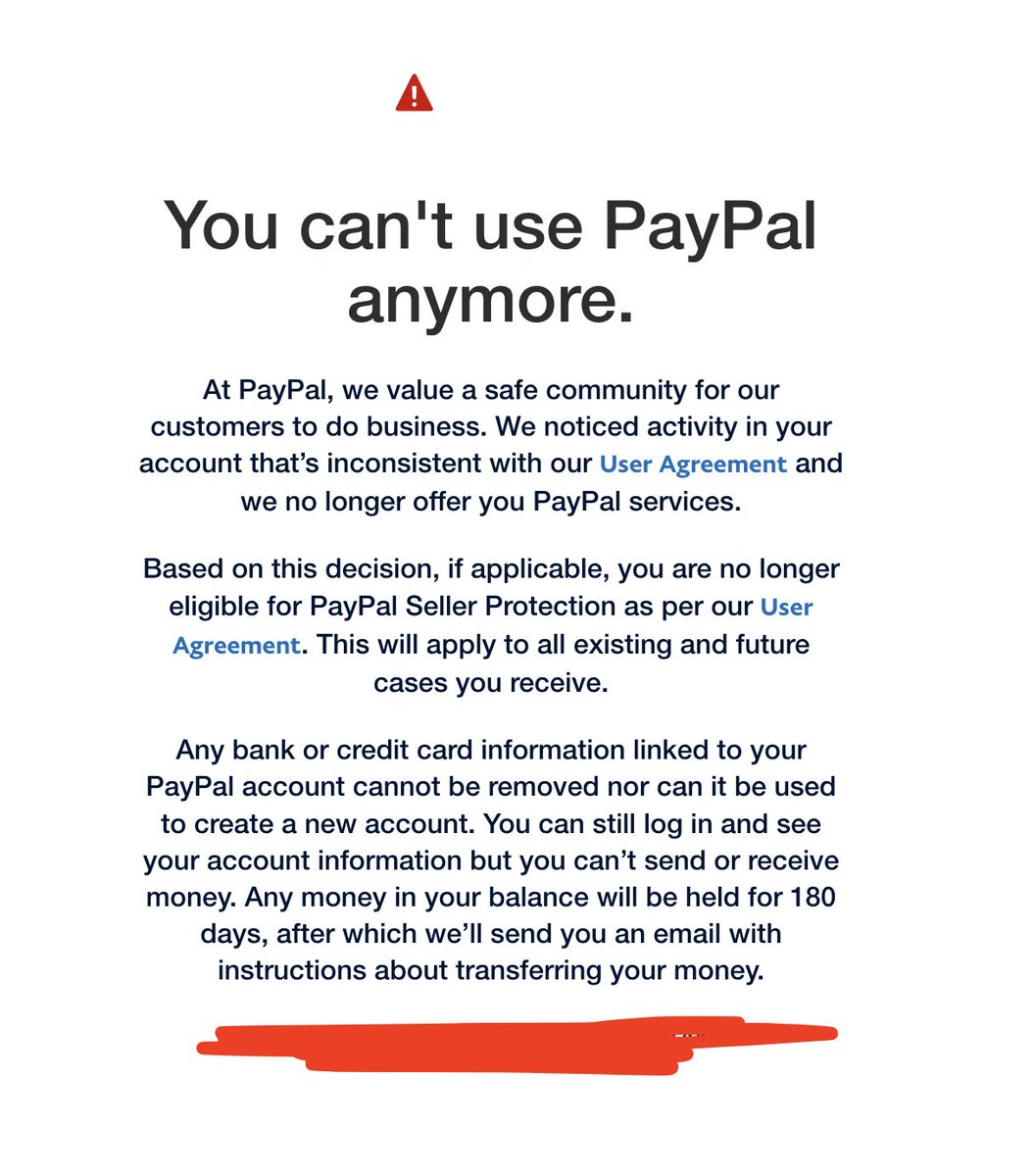 adampomposelli's tweet image. First tweet. 
First Paypal account blocked @PayPal. 
+120k users on SNAPVID.AI - 30% uses Paypal.  

A year and a half of work🚮.