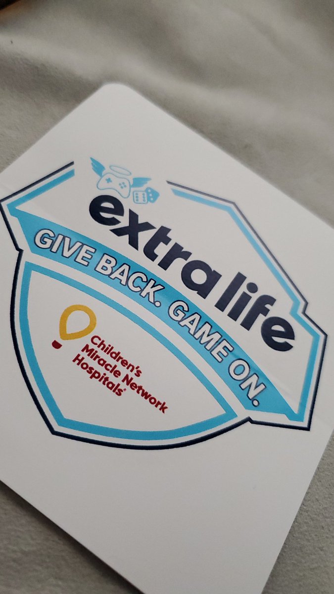 It's official, my 1k goal has been hit. That doesn't mean you can't still donate. Proceeds go to @IWKFoundation via <a href="/ExtraLife4Kids/">Extra Life</a> .