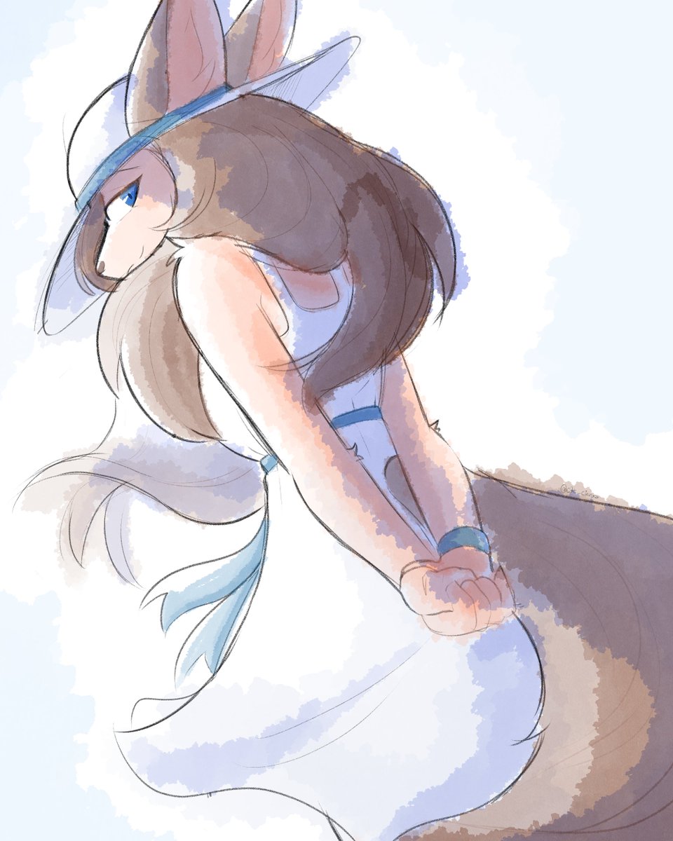 Foxmom in watercolor 🖌️