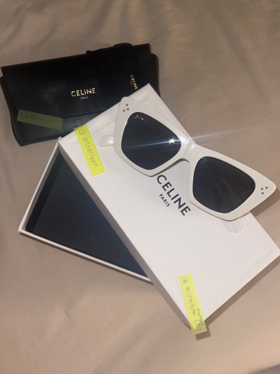 msroslynn's tweet photo. ส่งต่อ Celine CL401871 Size 51-16-145 mm
อุปกรณ์มีตามภาพค่ะ แท้ 100% สภาพ 97% ไม่มีตำหนิ ขาย 6500.- 💘
(ขายเพราะซื้อมาผิดไซส์แล้วเก็บค่ะ) 
สนใจลดได้เยอะค่ะ ☺️
#ส่งต่อ #ส่งต่อแว่น #ส่งต่อเสื้อผ้า #celinethailand #แบรนด์เนมมือสอง #ส่งต่อแบรนด์เนม #แว่นตากันแดด #ส่งต่อแว่นตา https://t.co/h43bwe5ine