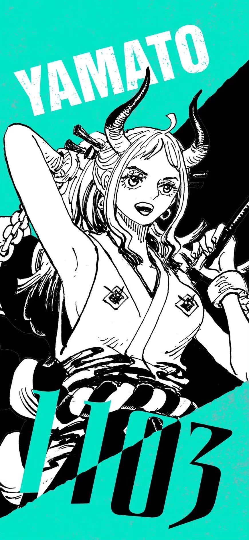 10/3 特典 ヤマト バースデイ ブロマイド 麦わらストア ワンピース 10月 ONE PIECE - #03 ヤマト ONE PIECE ジャンプフェスタ2023限定生