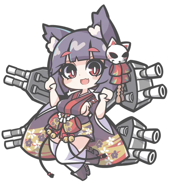 今日は戦艦山城の進水日!!!!!!山城ちゃんおめでとう#アズールレーン#アズレン 