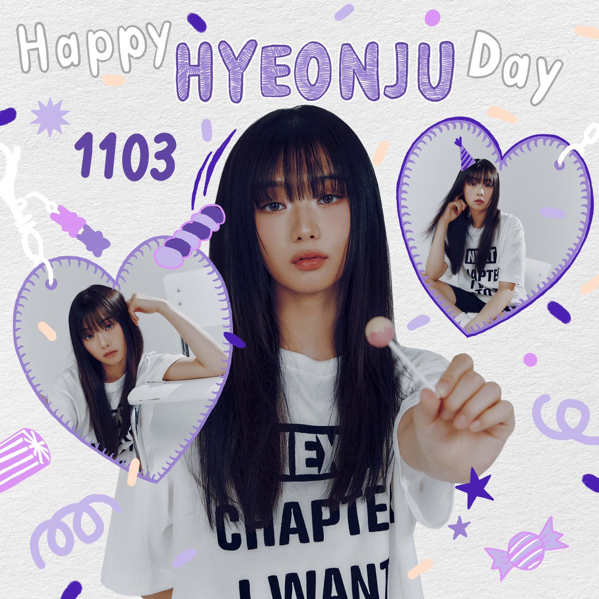 UNIS_offcl's tweet photo. 🎂HAPPY HYEONJU DAY🎂 

#UNIS #유니스 
#HYEONJU #진현주 
#HAPPY_HYEONJU_DAY https://t.co/tHakqziQ4A