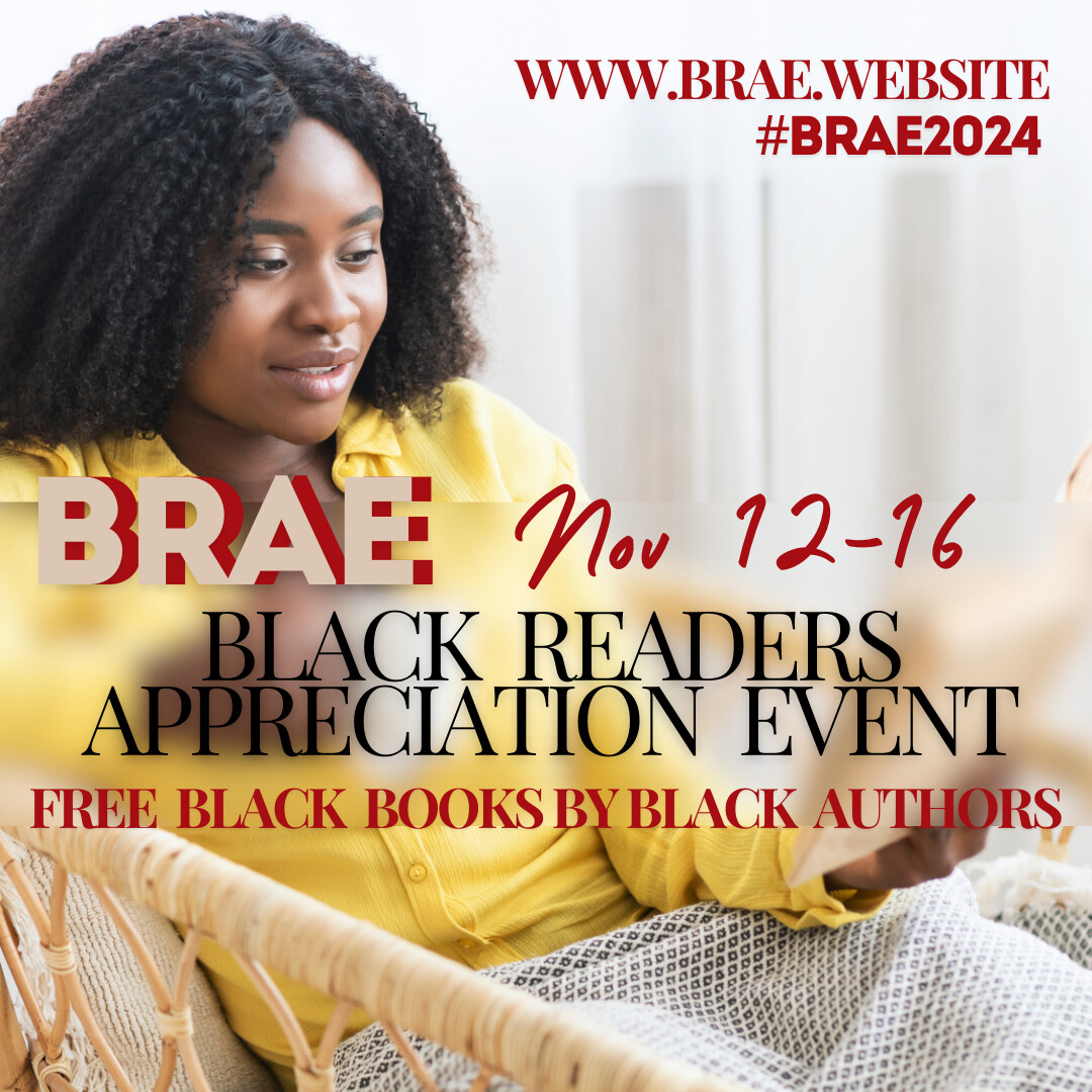 Do you love free books? If so, get ready for #BRAE2024 Nov. 12-16. Hundreds of free books by Black authors will be available for download. 😊