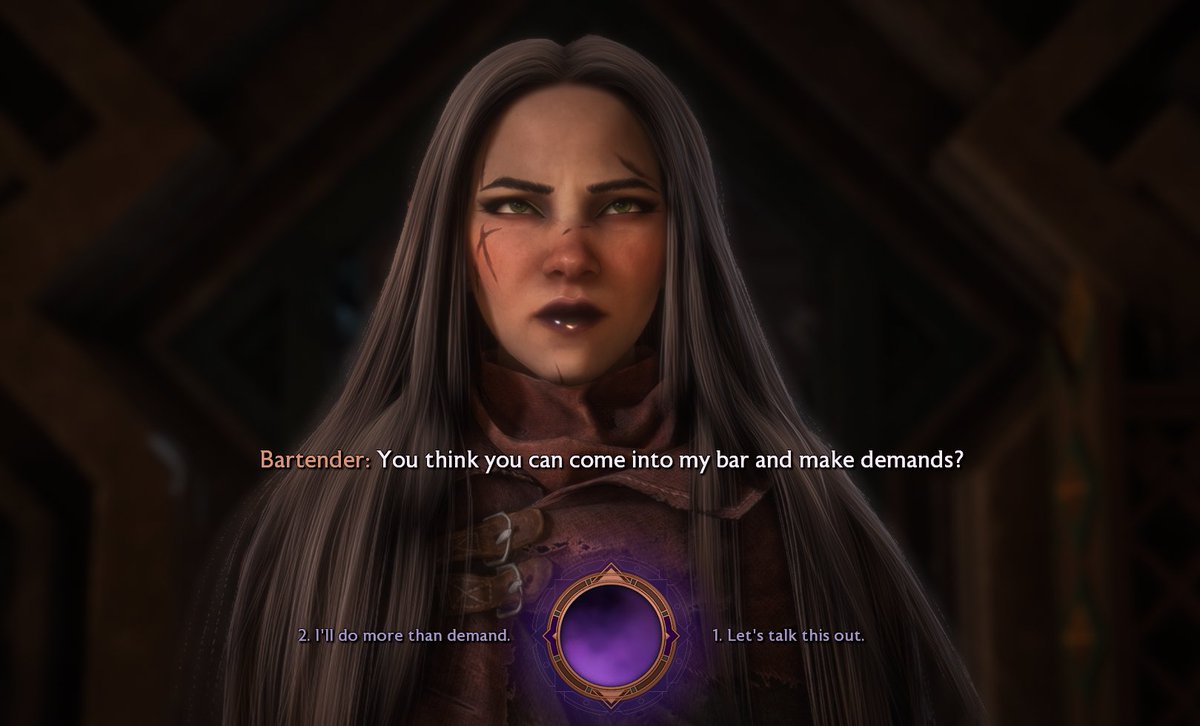 elderflowerlime's tweet photo. I just got new Dragon Age and spent an hour creating my character and OMG MY ROOK IS SO BEAUTIFUL https://t.co/T2wSinZzbe